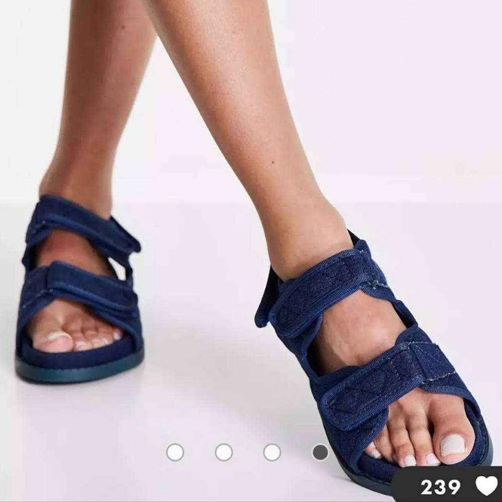 Blue Sandals - Picture 2 of 2